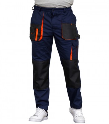 Παντελόνι Εργασίας με πολλές τσέπες Μπλε - 546